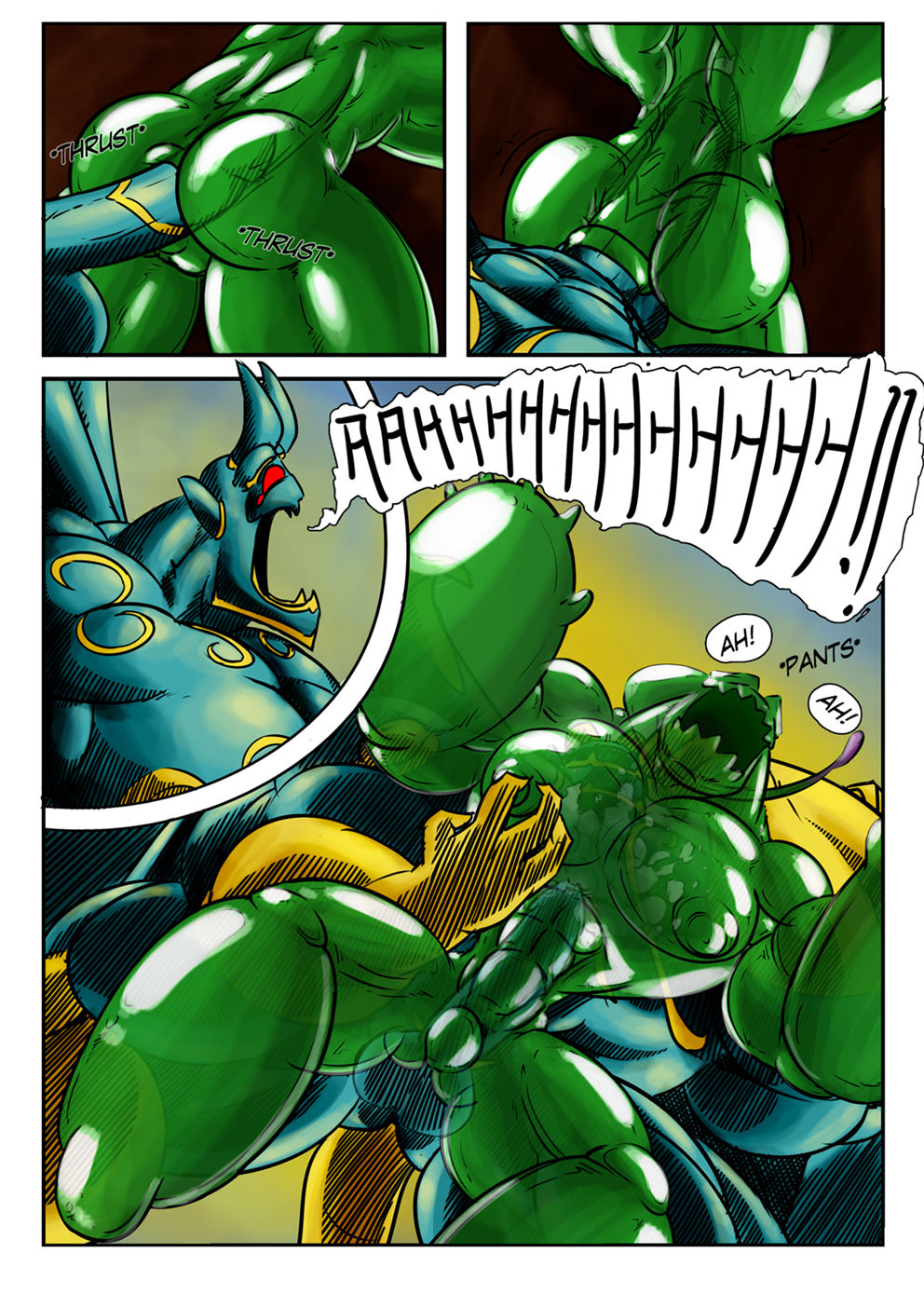 Zac & Galio Transformation Comic page 11 full