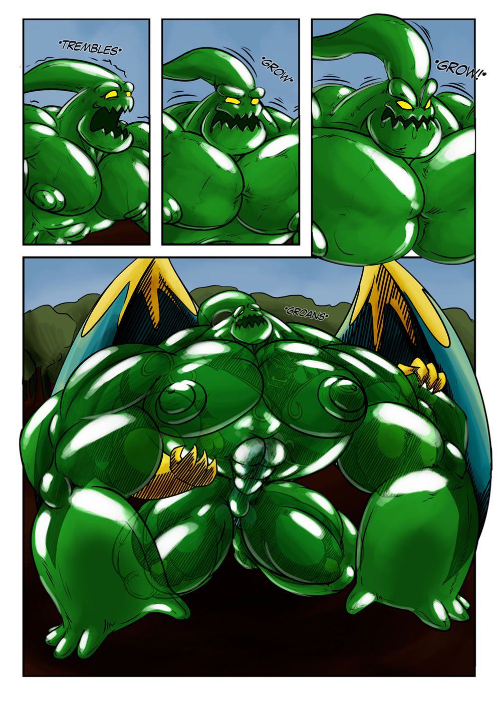 Zac & Galio Transformation Comic page 12 full