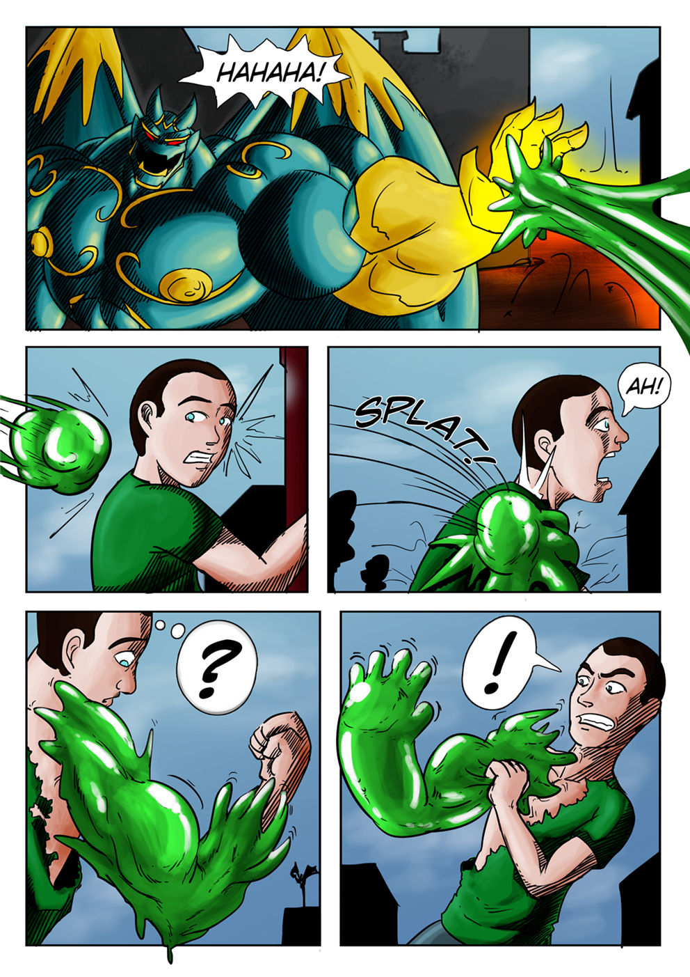 Zac & Galio Transformation Comic page 4 full