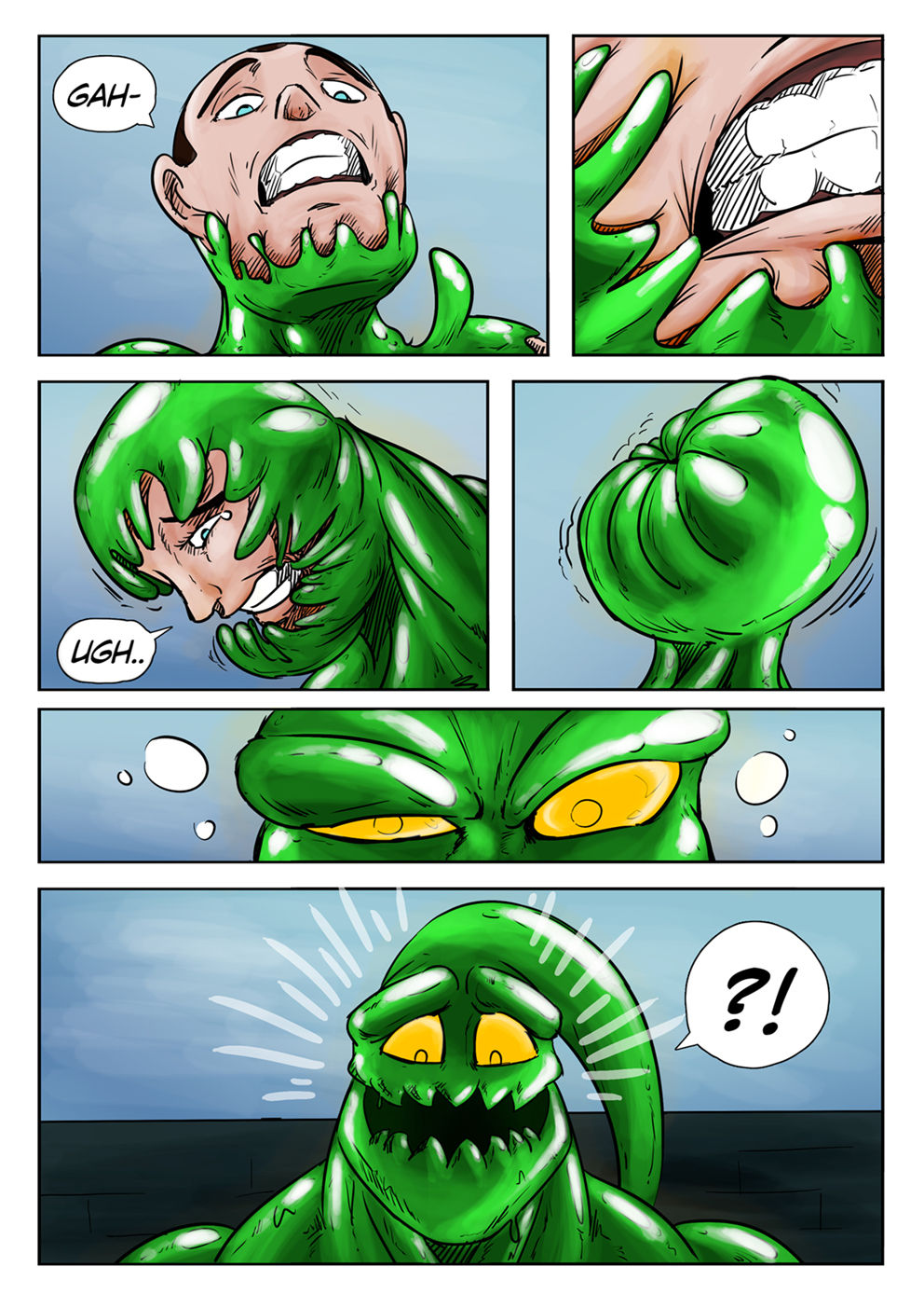 Zac & Galio Transformation Comic page 5 full