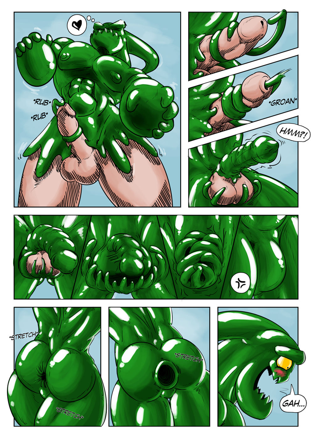 Zac & Galio Transformation Comic page 6 full