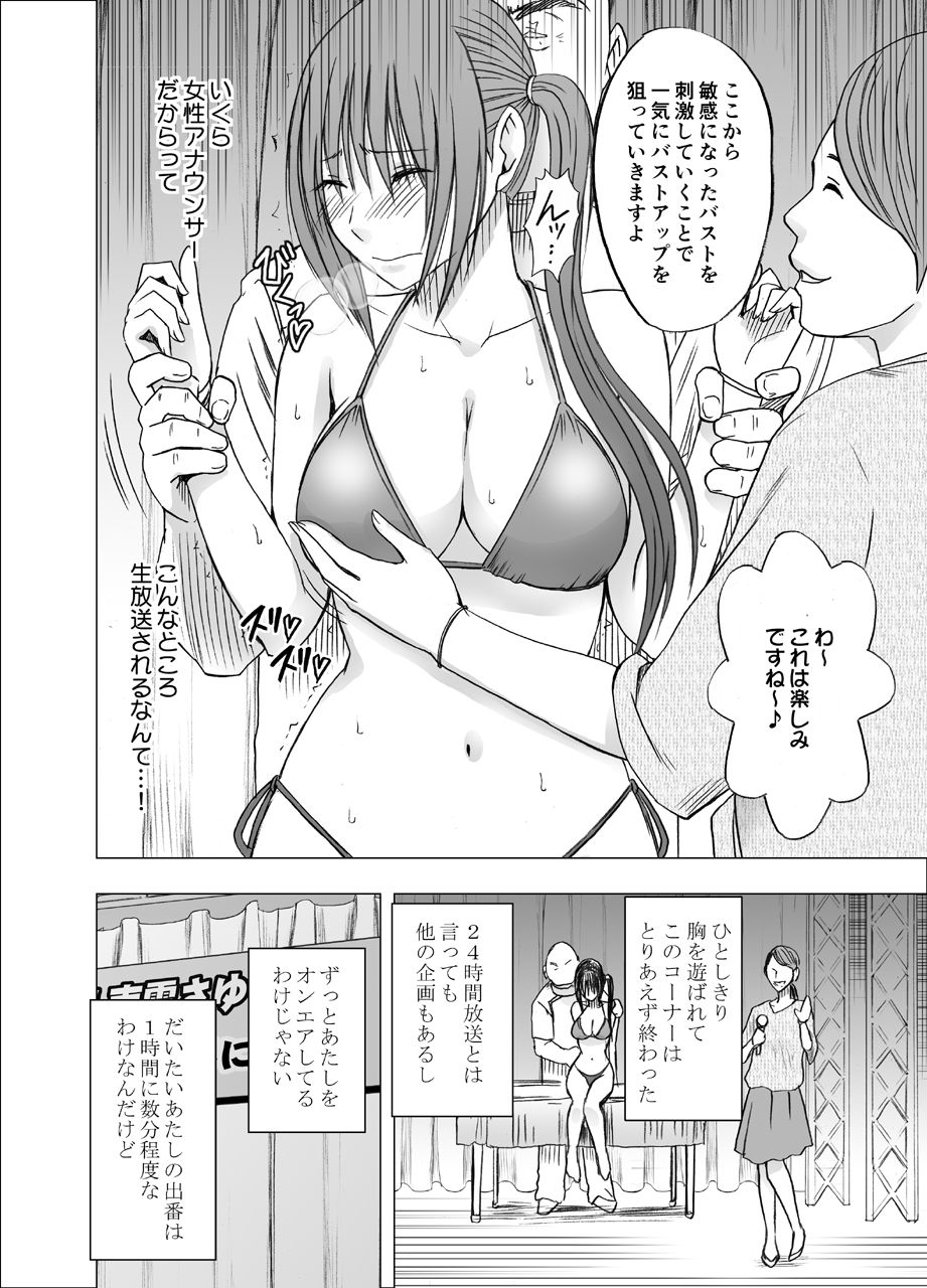 24-jikan Taikyuu Ero Massage -Namahousou no Net Televi de Hamerateta Kyonyuu Idol- page 12 full