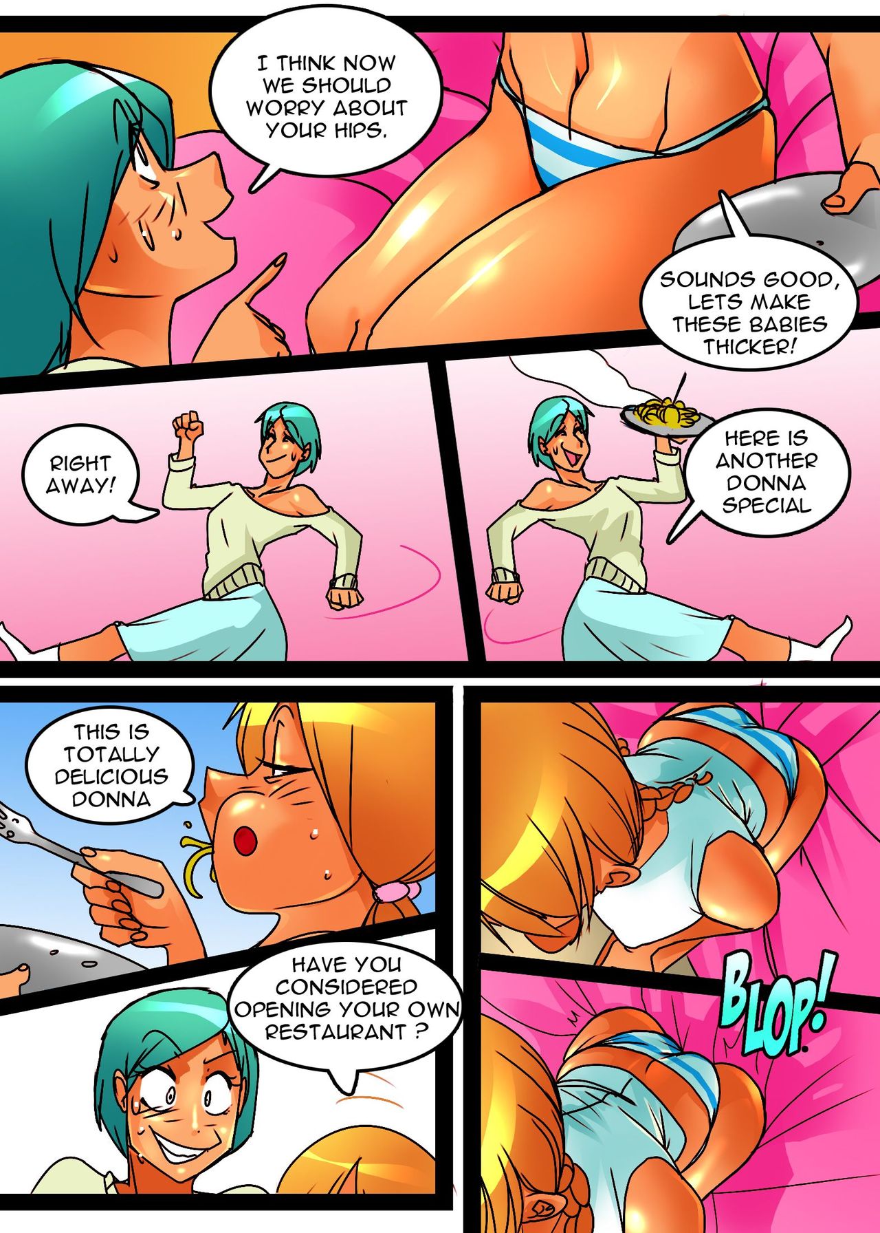 Filthy Donna #11 page 4 full