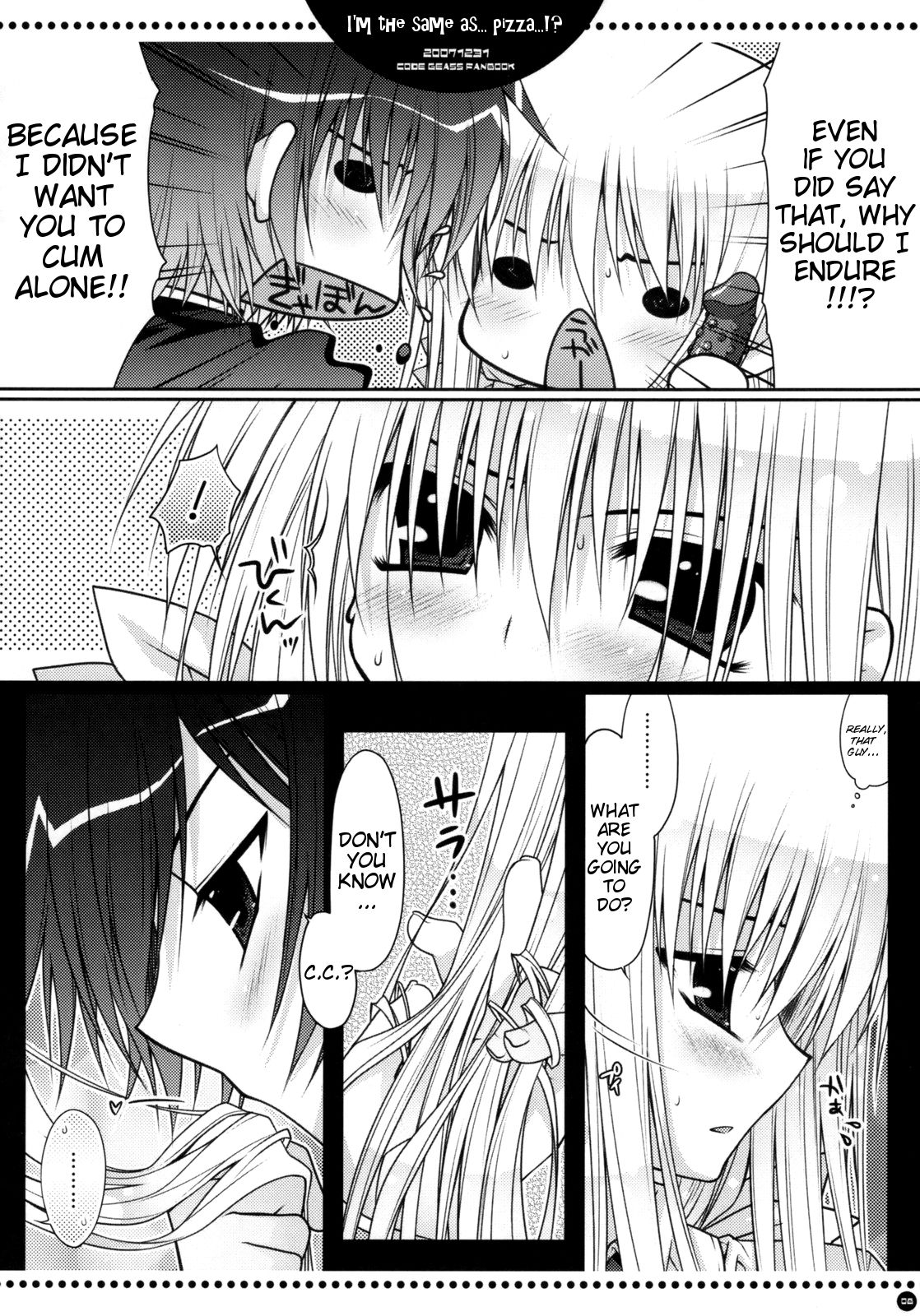 Ore wa...Pizza to Onaji nano ka... | I'm the same as... Pizza...!? page 7 full