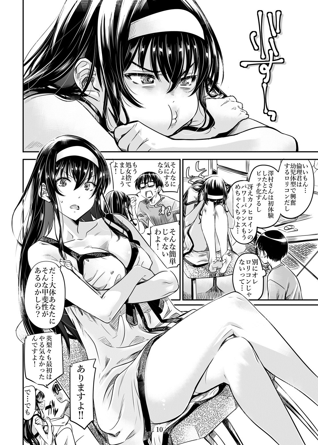 Saenai Heroine Series Vol. 2 - Saenai Namaashi Senpai no Ijirikata page 9 full