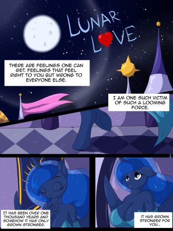[Suirano] Lunar love (My little pony) cover
