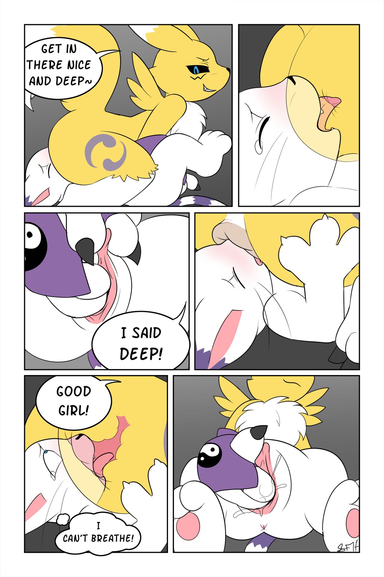 Gatomon's Humiliation page 11 full