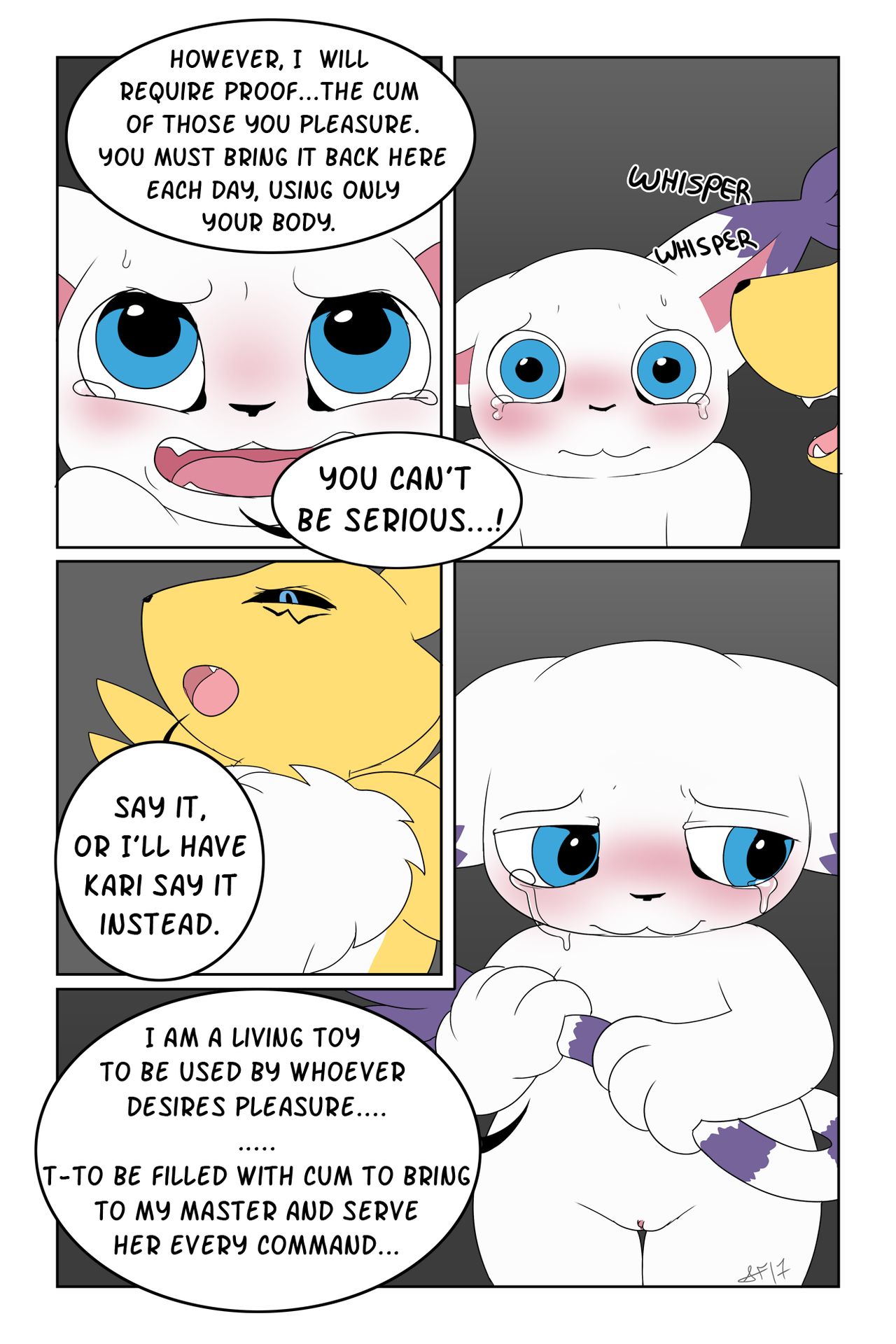 Gatomon's Humiliation page 6 full