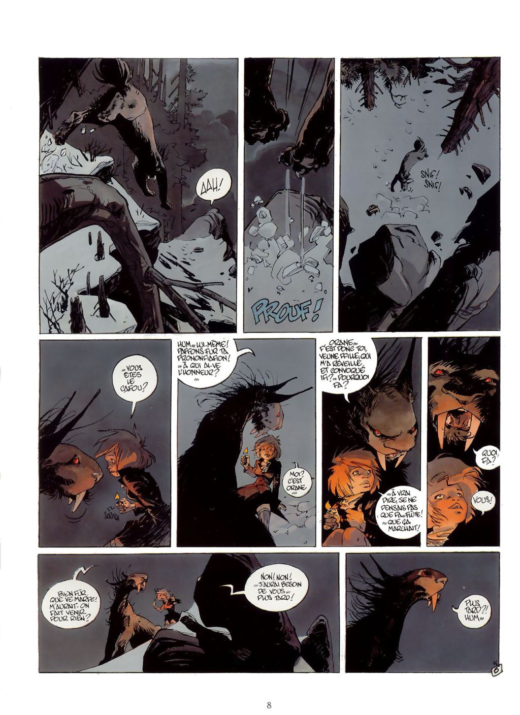 lumières de l'Amalou - 03 - Le village tordu page 11 full