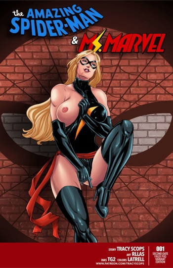 [Tracy Scops (RLLAS)] the Amazing Spider-Man & Ms. Marvel (Spider-Man) cover