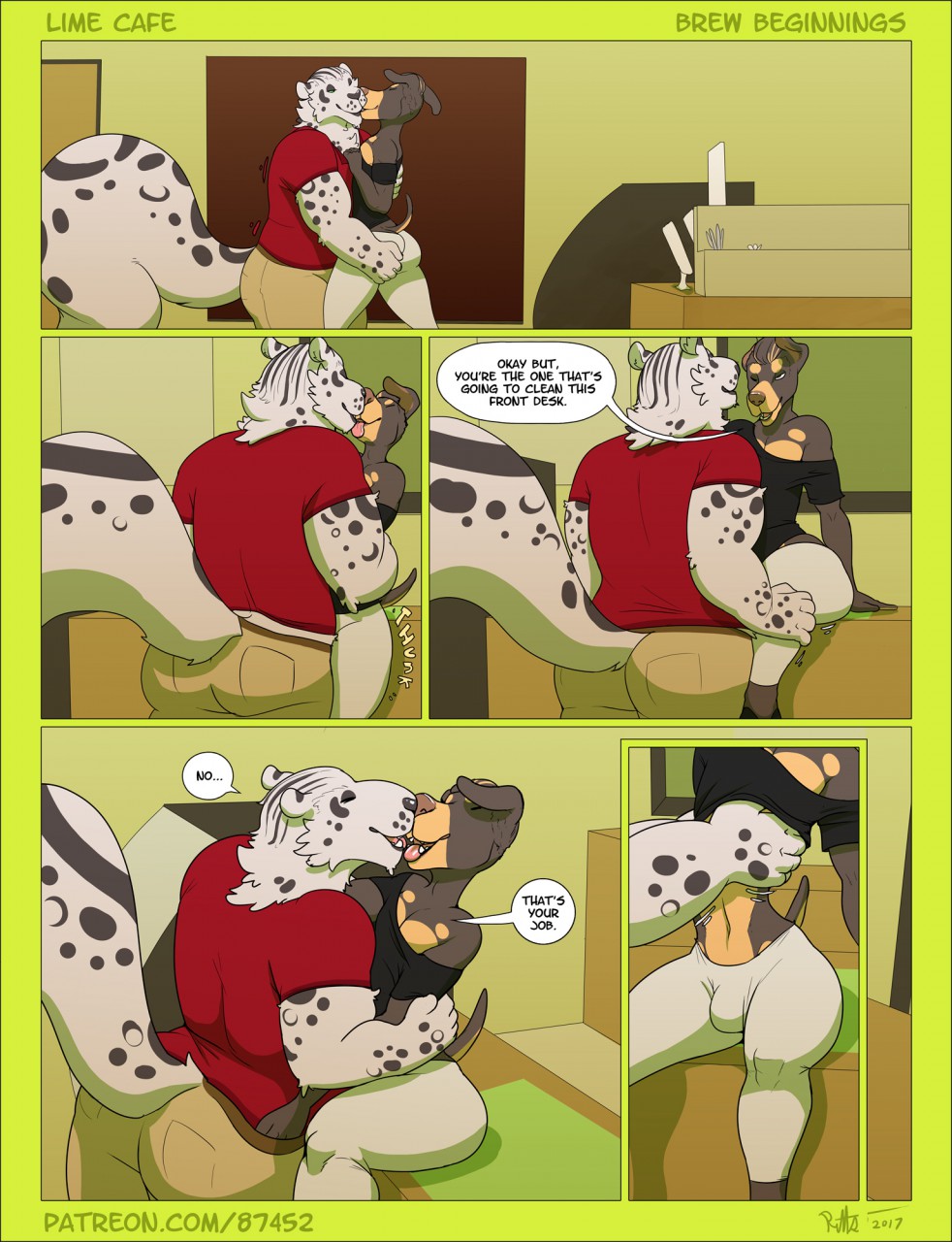 Lime Cafe: Brew Beginnings page 9 full
