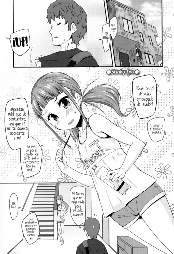 [Maeshima Ryo] Stinky Bro (Seijinshiki Gokko) [Spanish] [H-E] cover