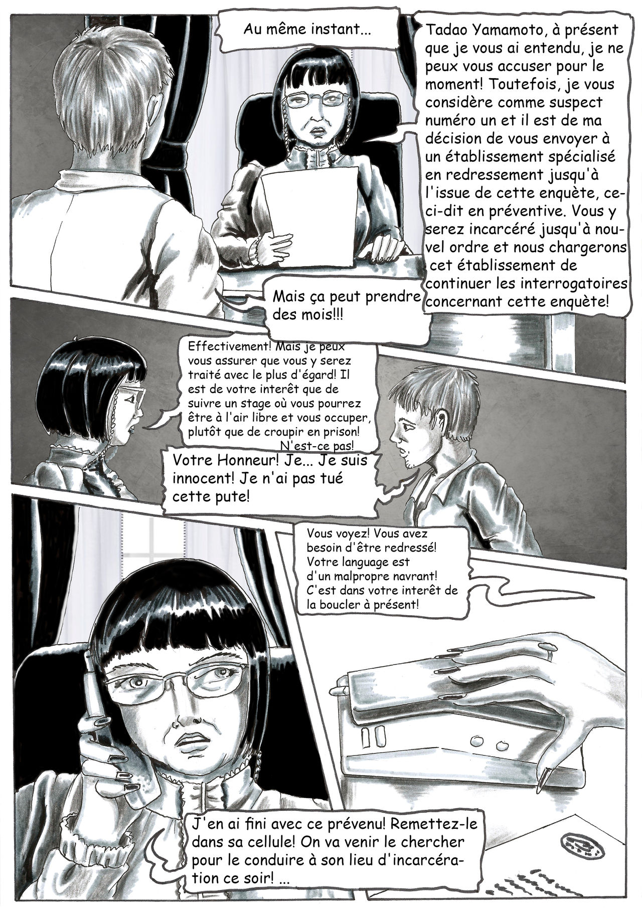 The Fortress of Madam Yo - Chapter 1: L'interview page 11 full