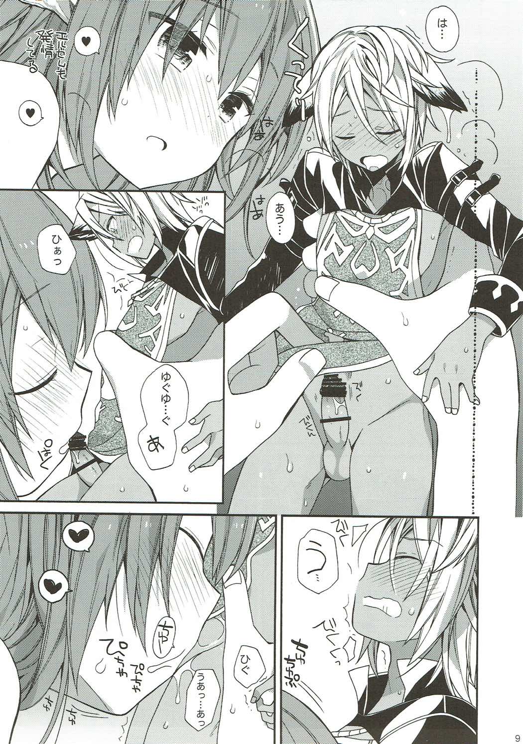 Hoshi Akirajuu ni Sukihoudai Ijirarechatte Tenage page 8 full