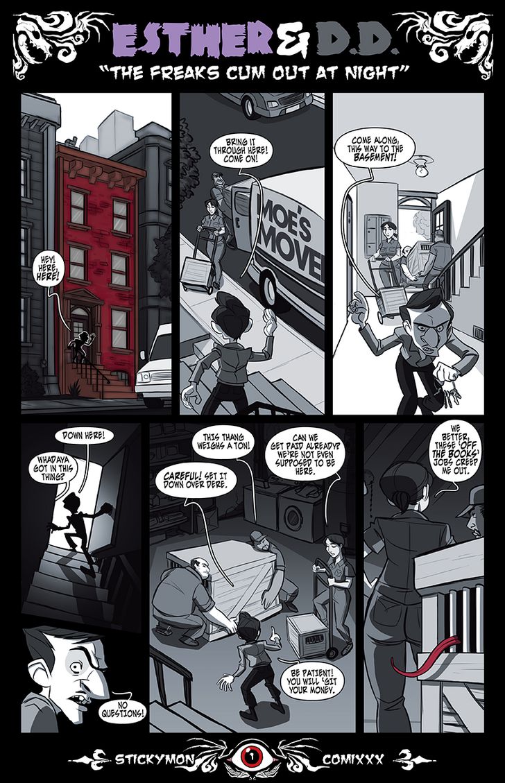 Esther & DD - The Freak Cum Out At Night ~Remastered~ page 2 full