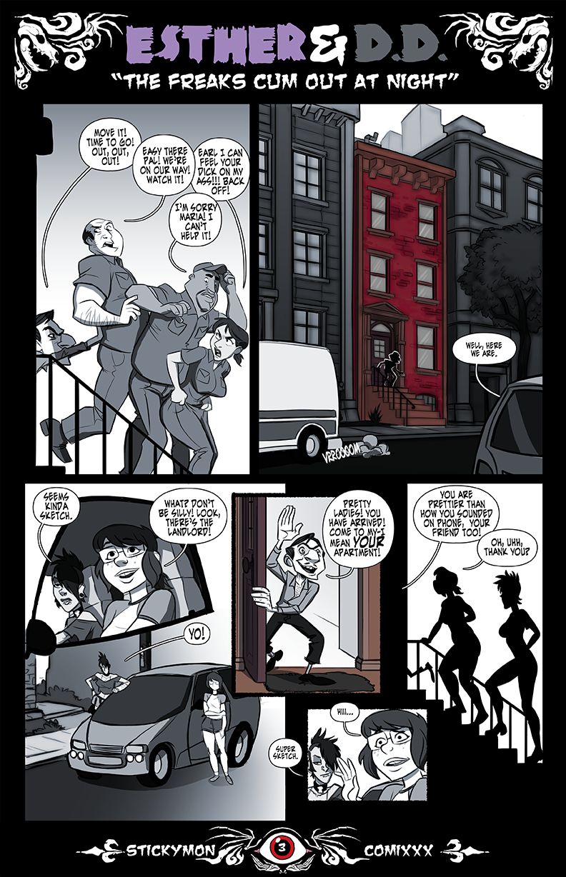 Esther & DD - The Freak Cum Out At Night ~Remastered~ page 4 full