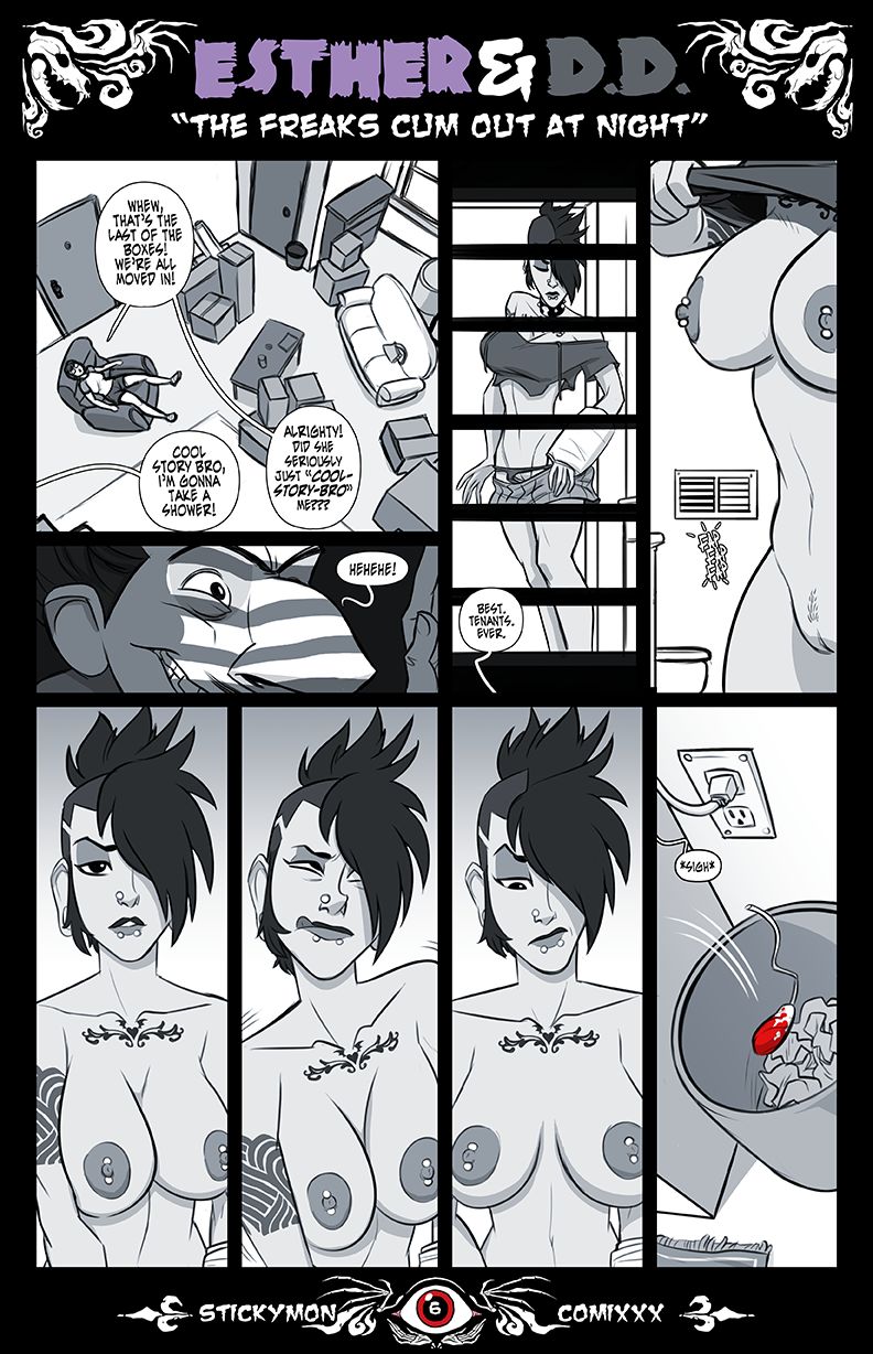 Esther & DD - The Freak Cum Out At Night ~Remastered~ page 7 full