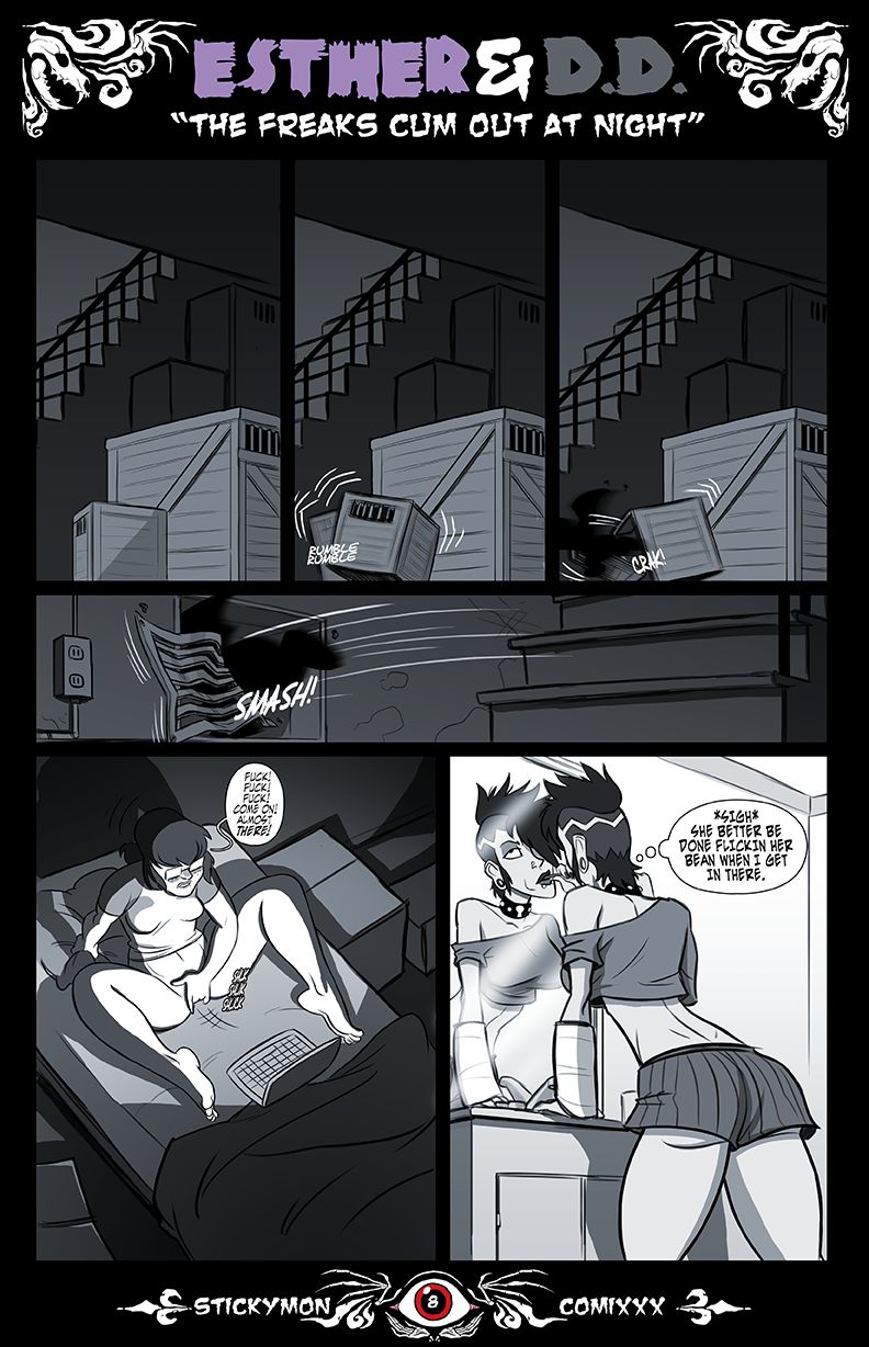Esther & DD - The Freak Cum Out At Night ~Remastered~ page 9 full