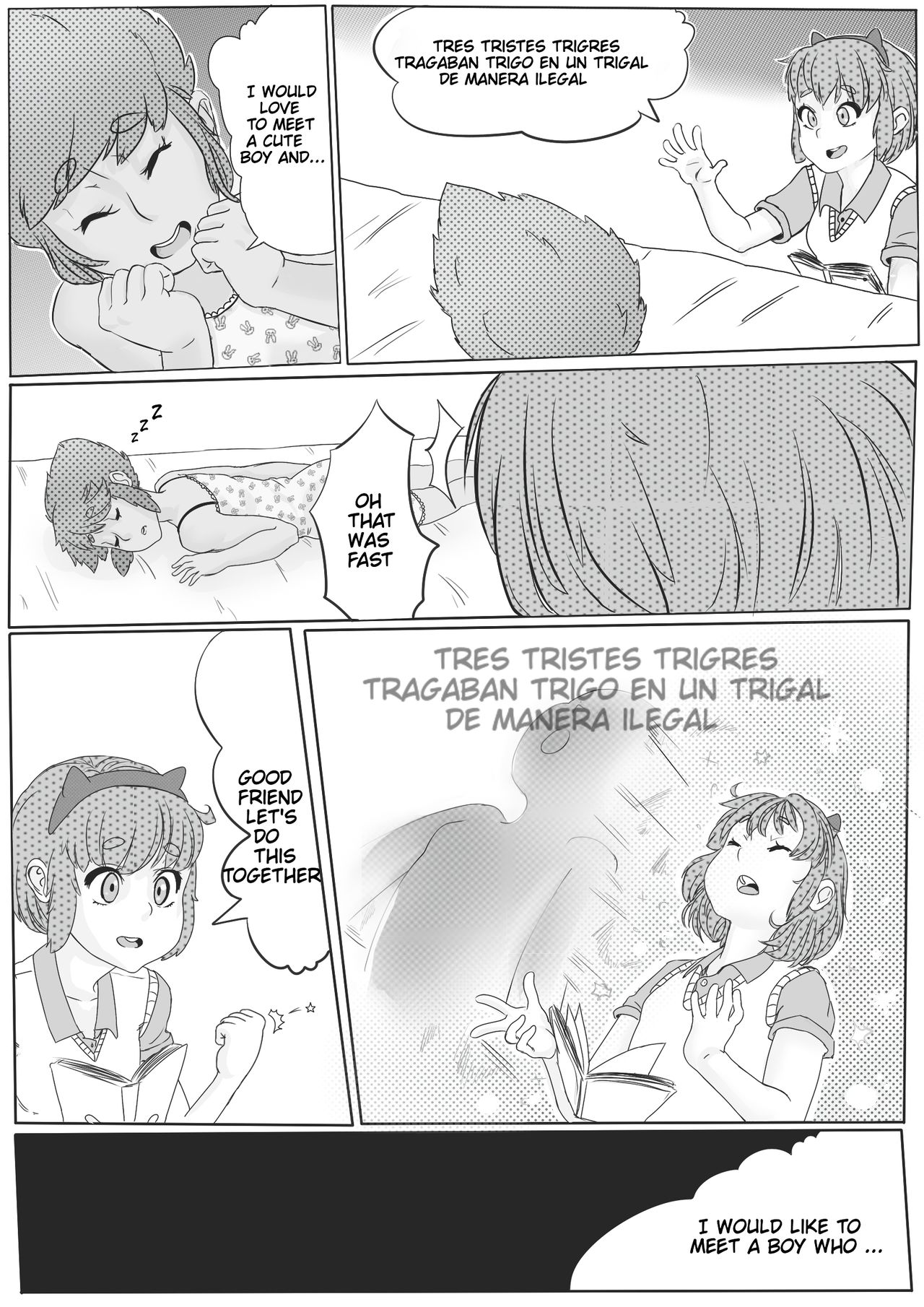 Cute Magic Chapter 1: Curiosity and Magic page 4 full