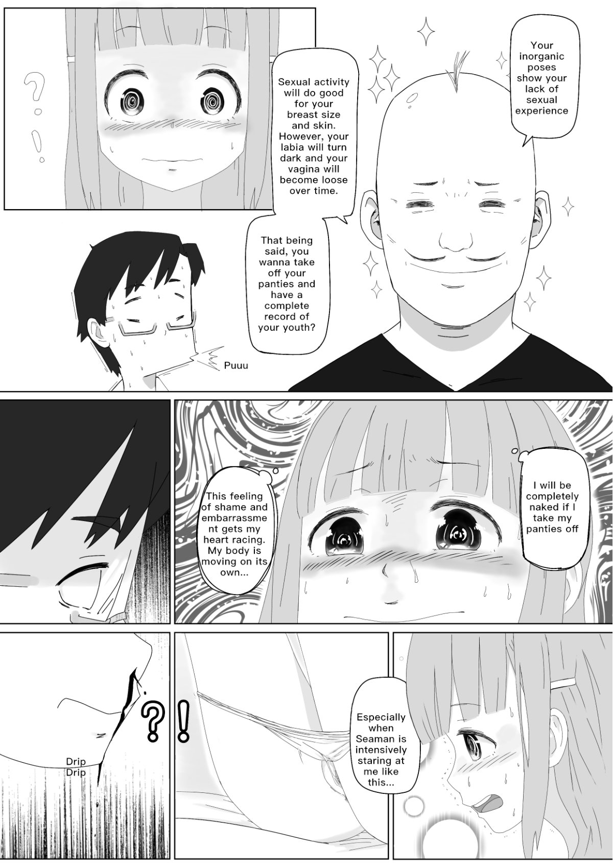 My Girlfriend's Virginity Graduation Album page 9 full