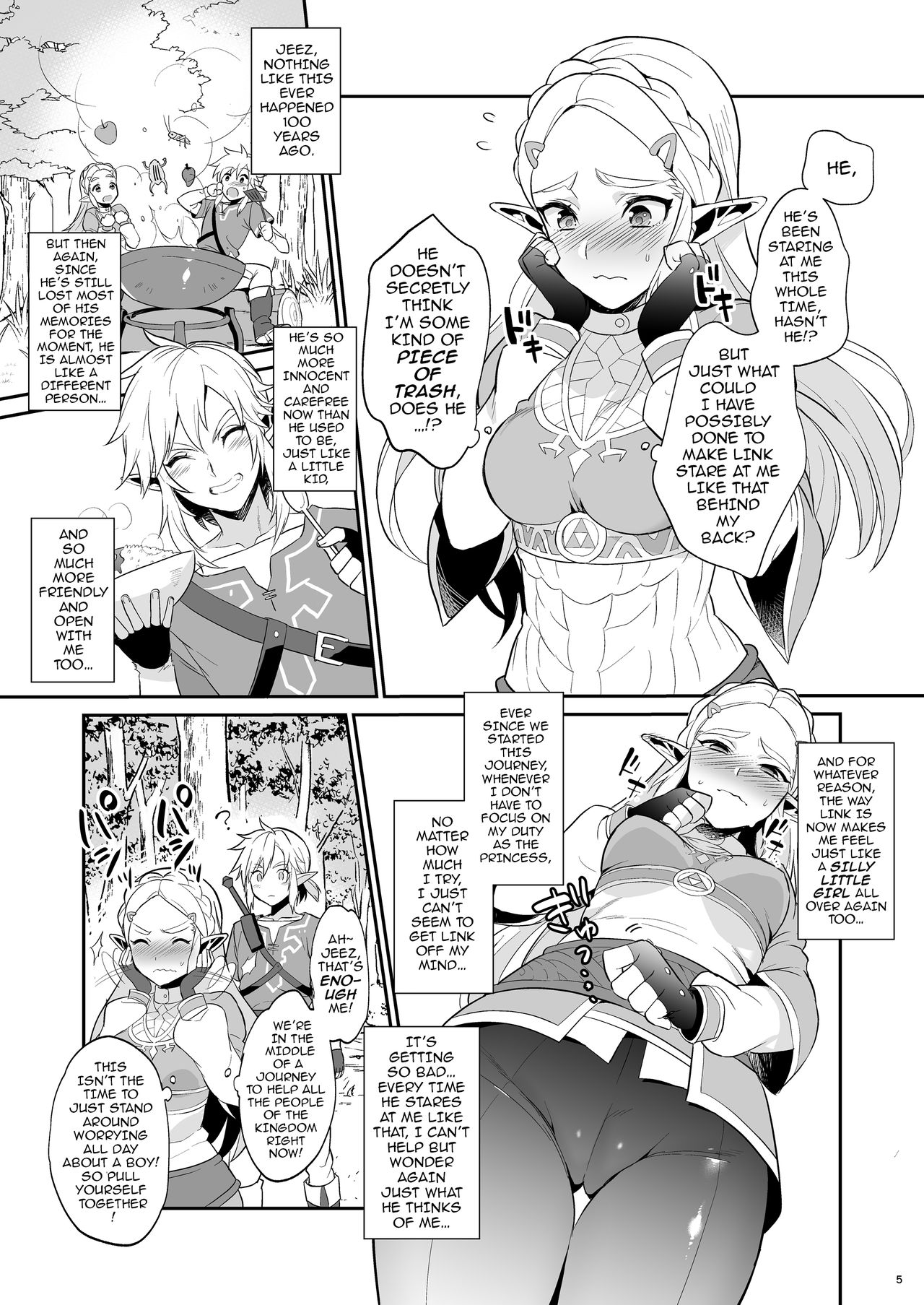 Hyrule Hanei no Tame no Katsudou! | Activities for the Sake of Hyrule’s Future! page 6 full