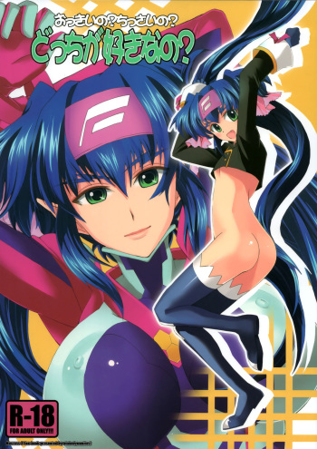 (SC40) [Otabe Dynamites (Otabe Sakura)] Okkii no? Chissai no? Docchi ga Suki nano? (Macross Frontier) cover