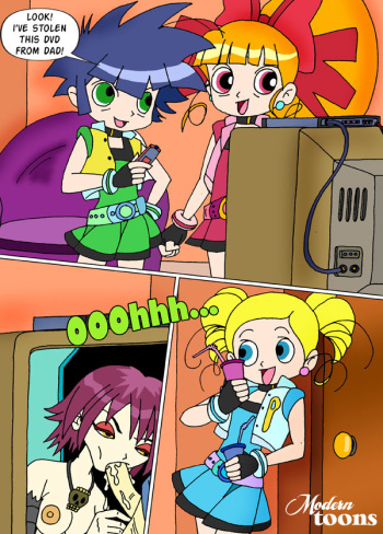 Unknown Powerpuff girls Z and Invader Zim Comic cover