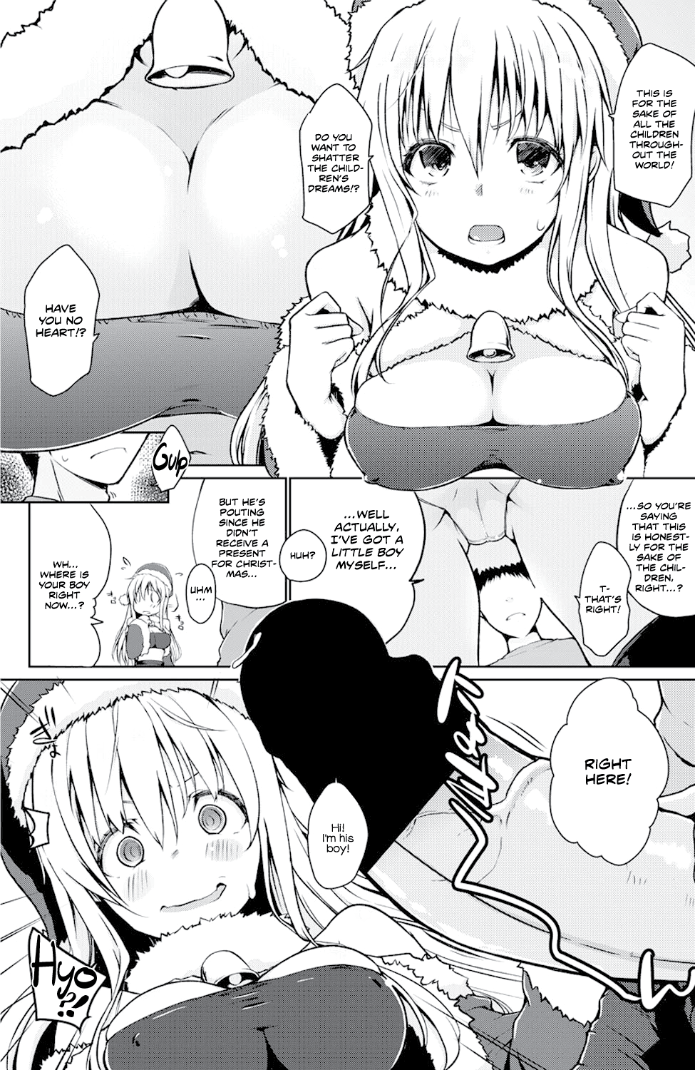 Megumarenai Santa ni Ai no Te wo! | Would You Lend a Helping Hand to This Santa in Need? page 3 full