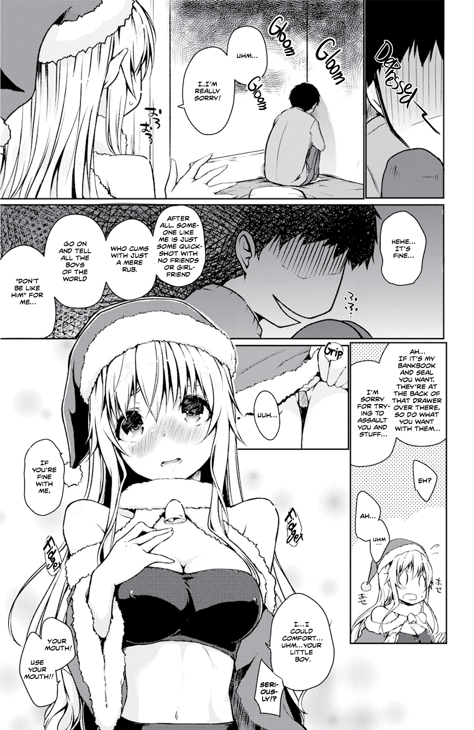 Megumarenai Santa ni Ai no Te wo! | Would You Lend a Helping Hand to This Santa in Need? page 5 full