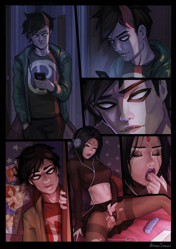 [aromasensei] COMIC (Teen Titans) cover