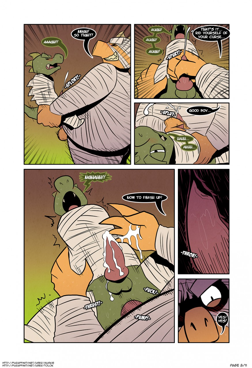 Wrath of the Mummy Dragon page 8 full