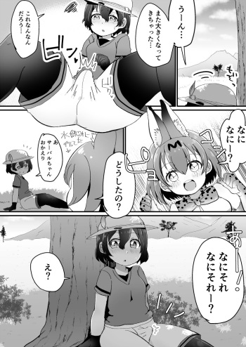 [Fence 14] Futanari Kaban-chan Rakugaki Manga (Kemono Friends) cover