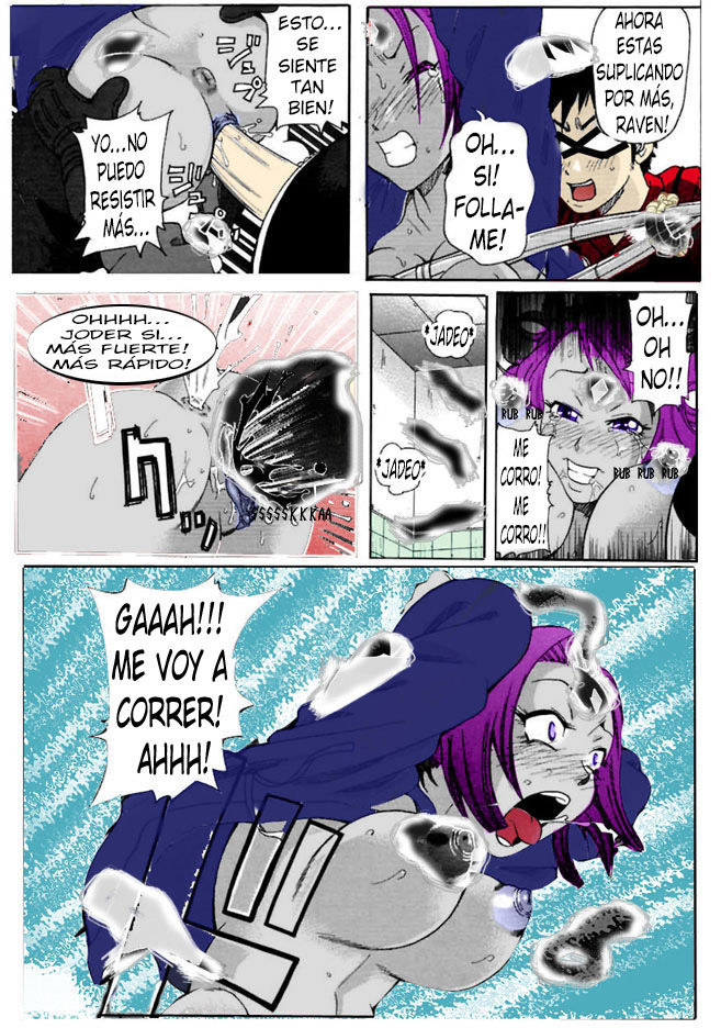 El Entrenamiento de Raven page 11 full