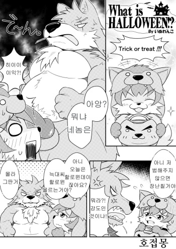 [Inuwanko] What is HALLOWEEN!? [Korean] [호접몽] cover