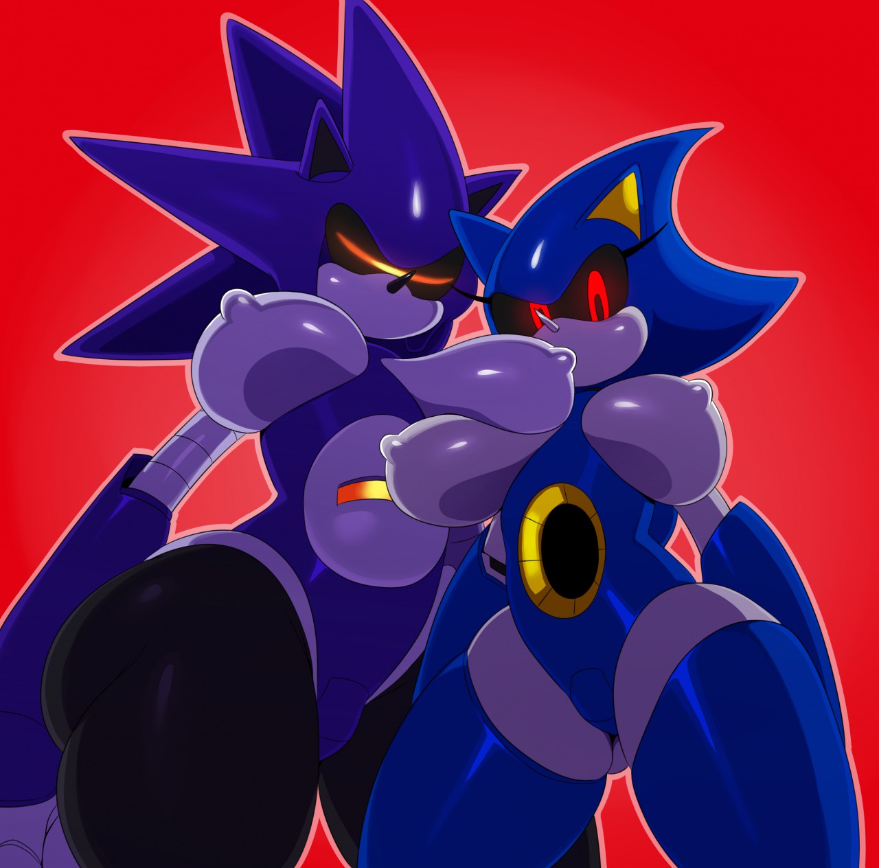 Sexy artwork of Mecha/Metal Sonic page 6 full