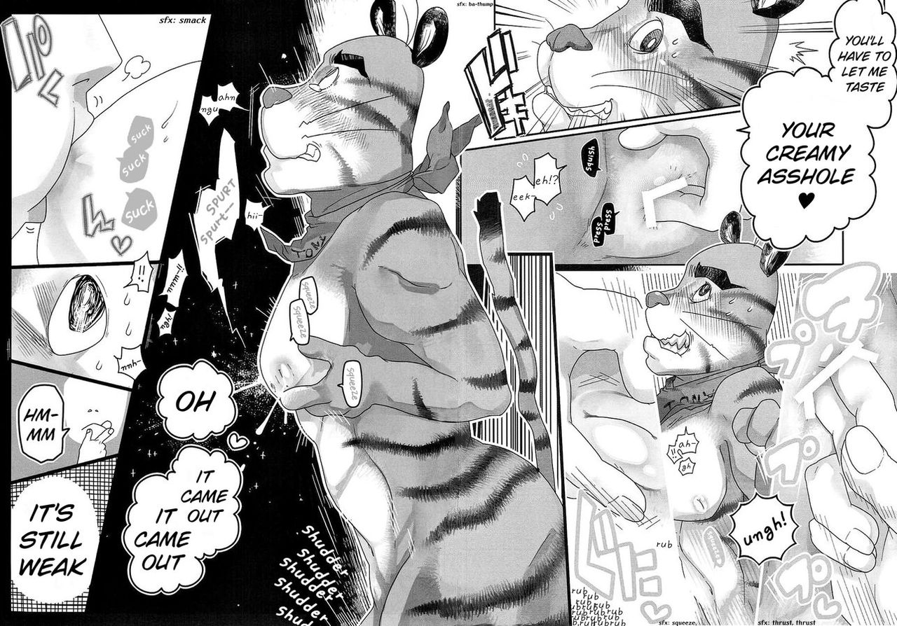 Tora Chichi Sakunyuu | Milking Tiger Tiddies page 8 full