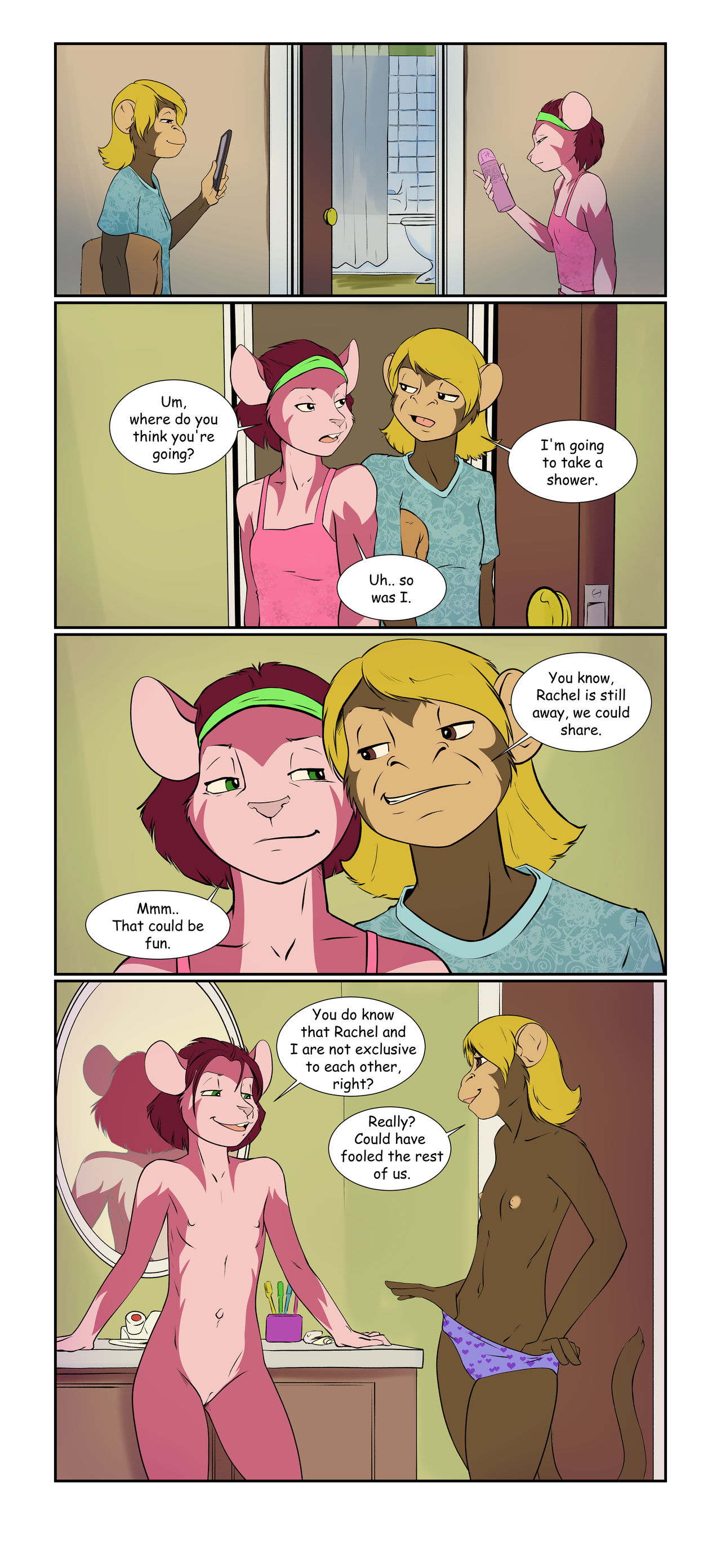 Shower Time page 1 full