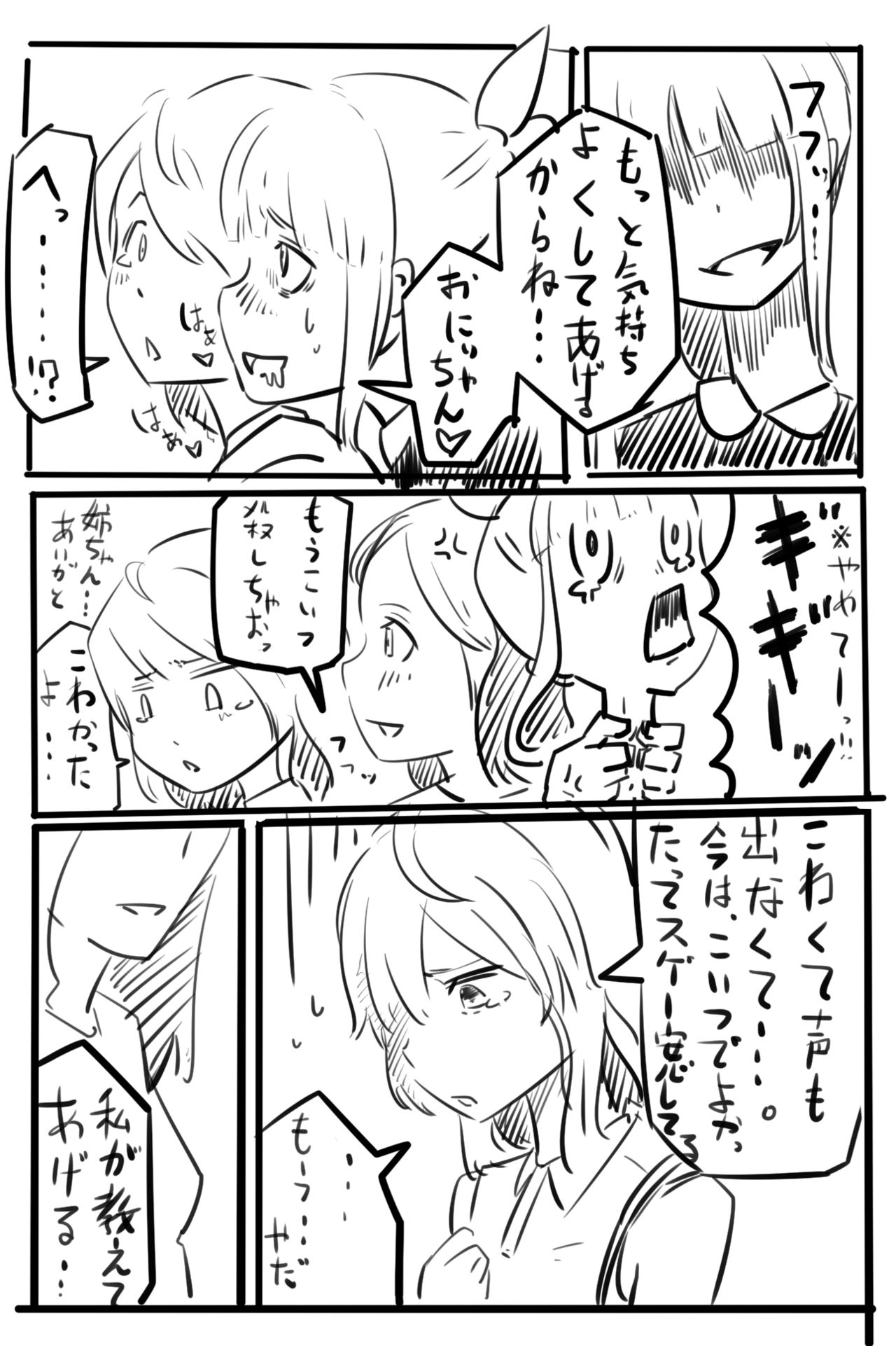 妹「女体化した兄を犯すw」#参 page 4 full