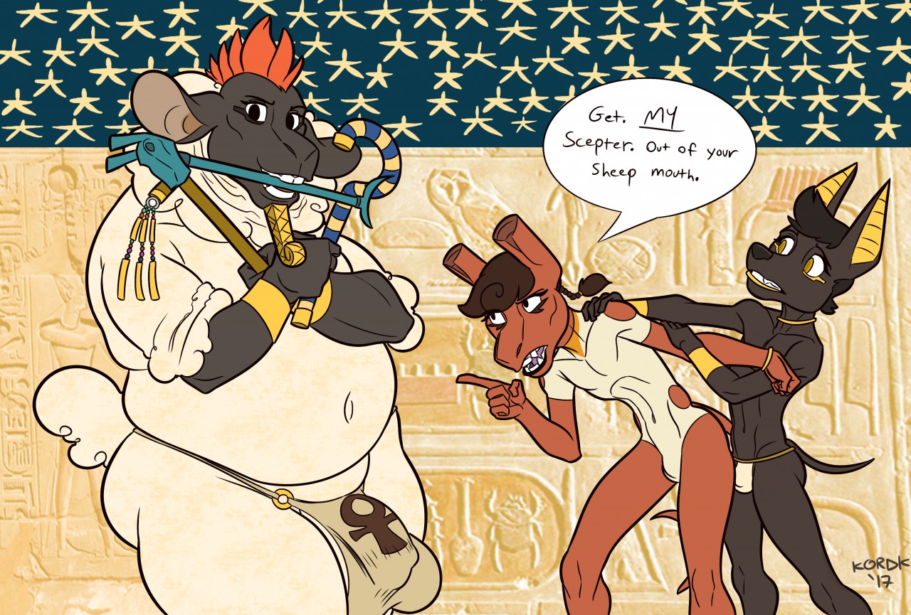 Egyptian Femboi Gods by Korak Sinatra page 10 full