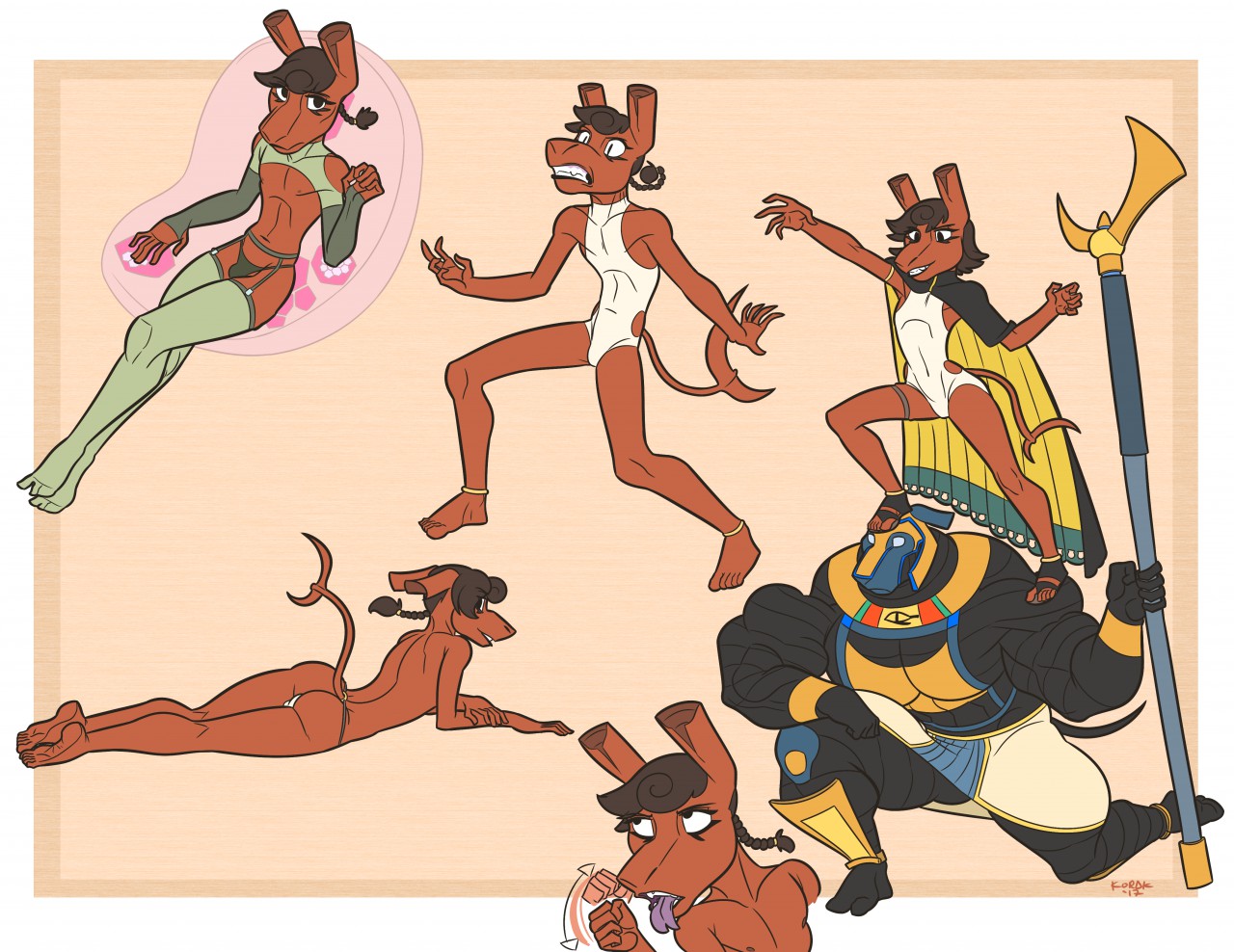 Egyptian Femboi Gods by Korak Sinatra page 2 full