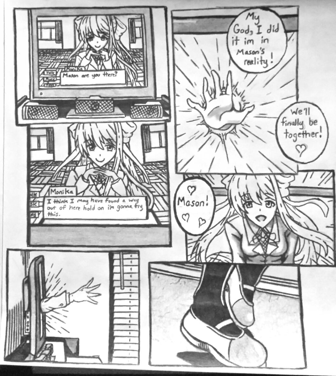 Monika Doujin page 1 full