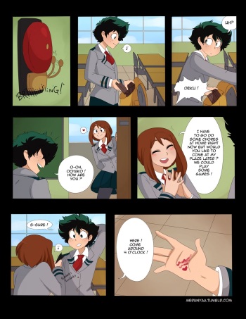 [Merunyaa] Untitled Boku no Hero Academia Diaper Comic + Extras cover