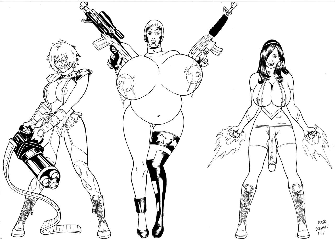 Pin-Ups & Superheroines page 5 full