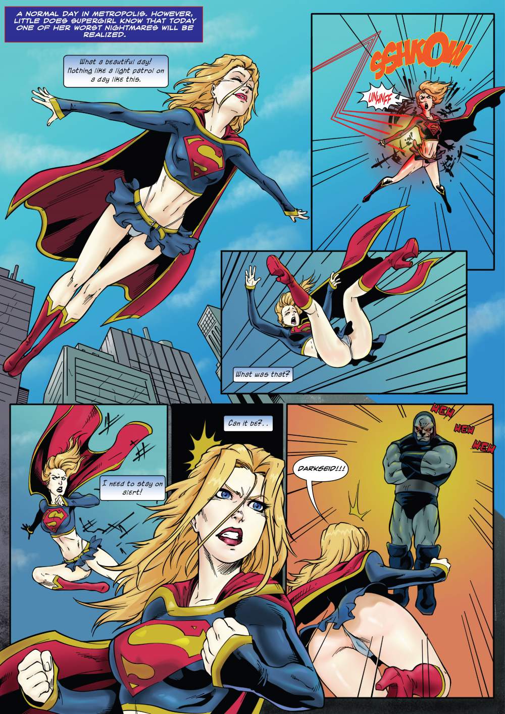 Supergirls Last Stand page 1 full