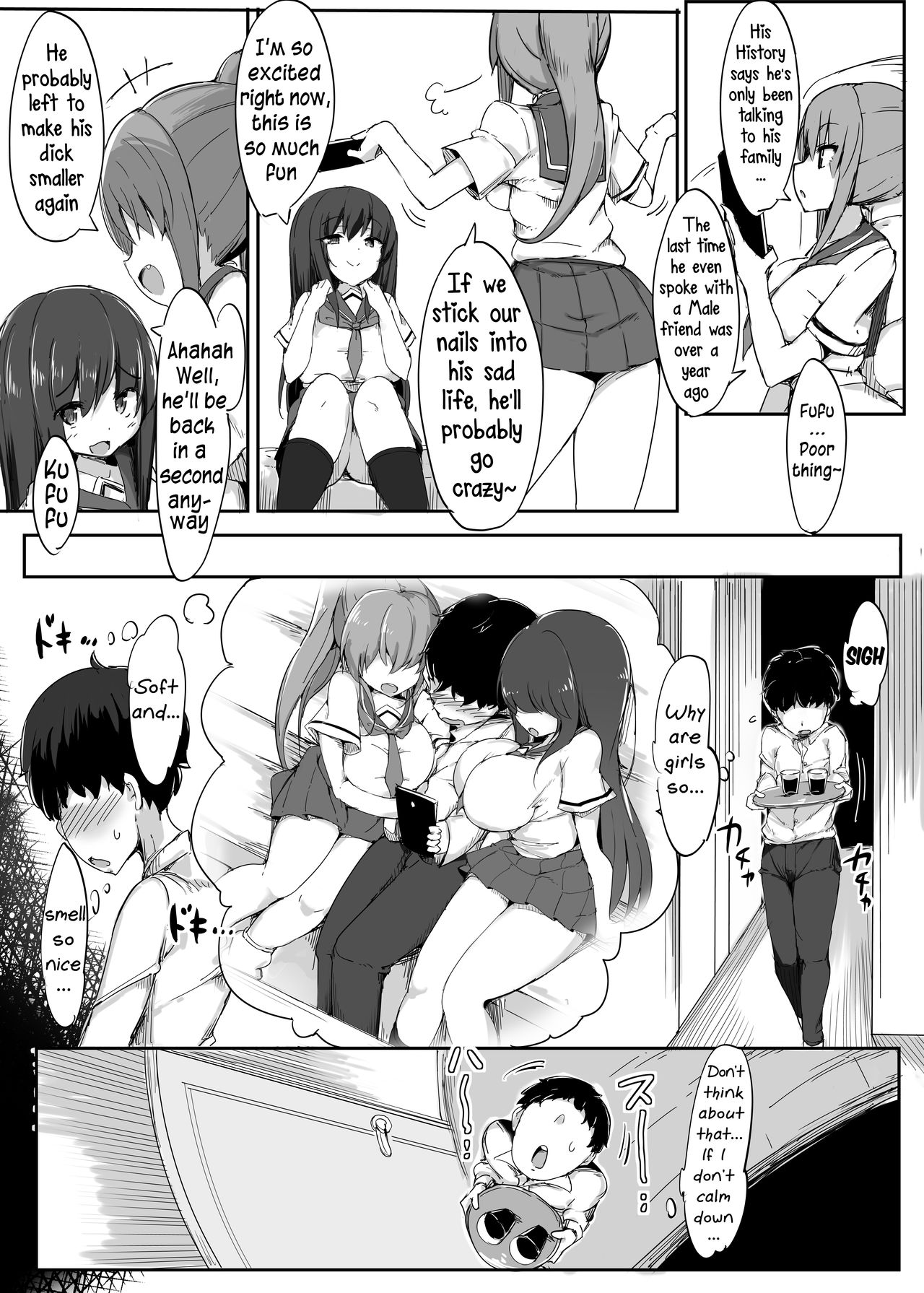 Hajimete no Mitsugi Maso-ka Choukyou 1 | My First Training Session as a Tribute-Masochist- page 12 full