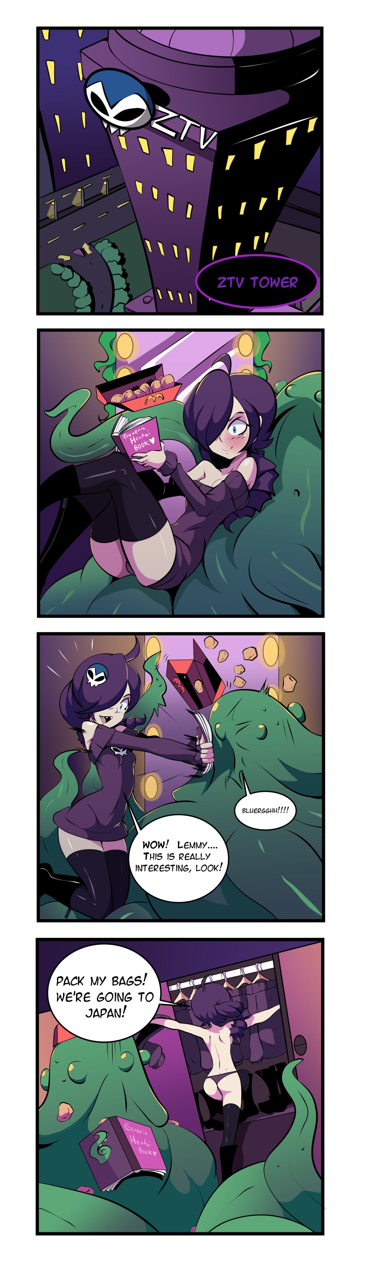 Zone-Tan Adventures - Page 1 - Comic Porn XXX