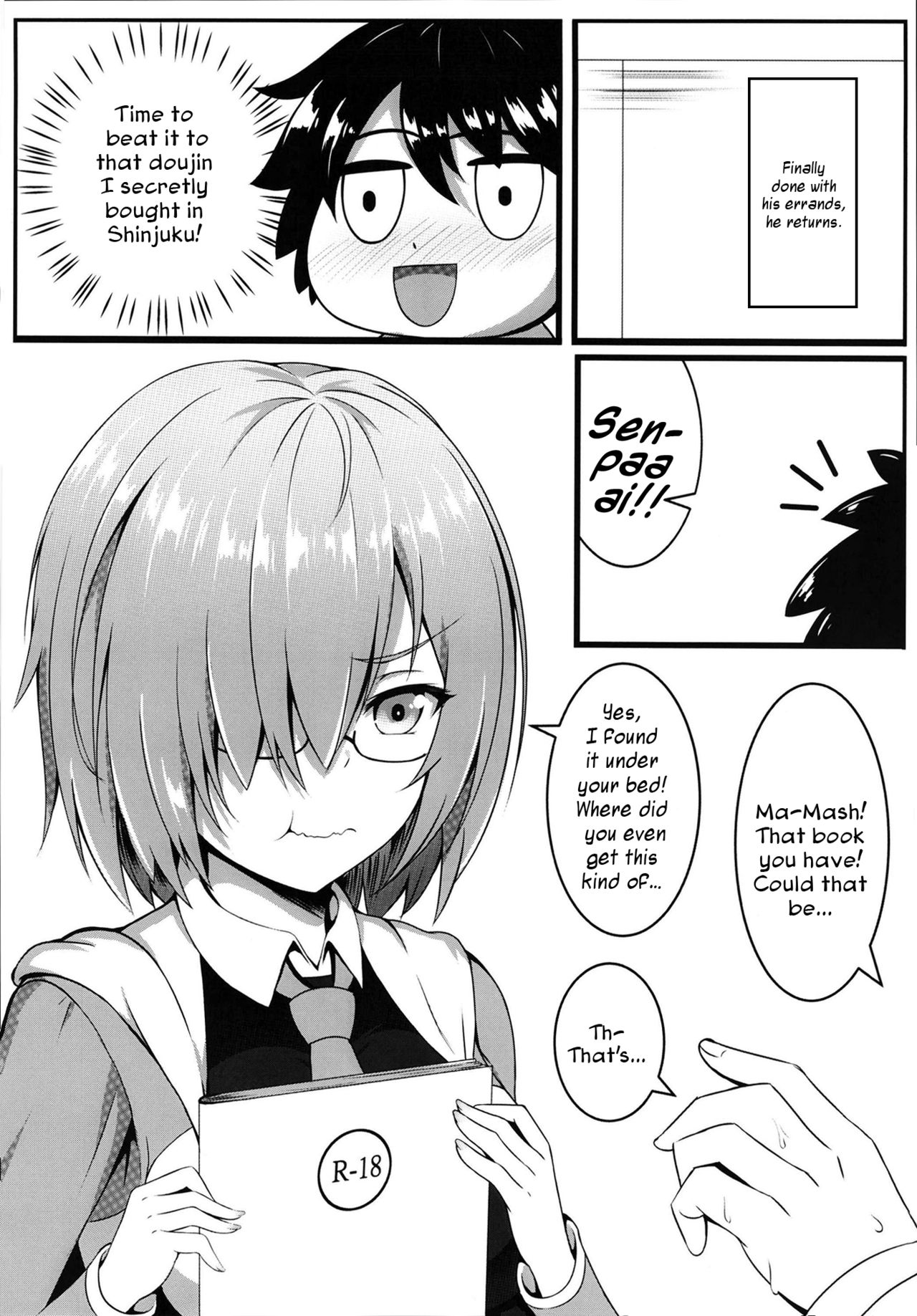 Senpai to Ecchi Dekiru no wa Mash dake desu!! | Only Mash Can Handle Senpai's Kinks!! page 5 full