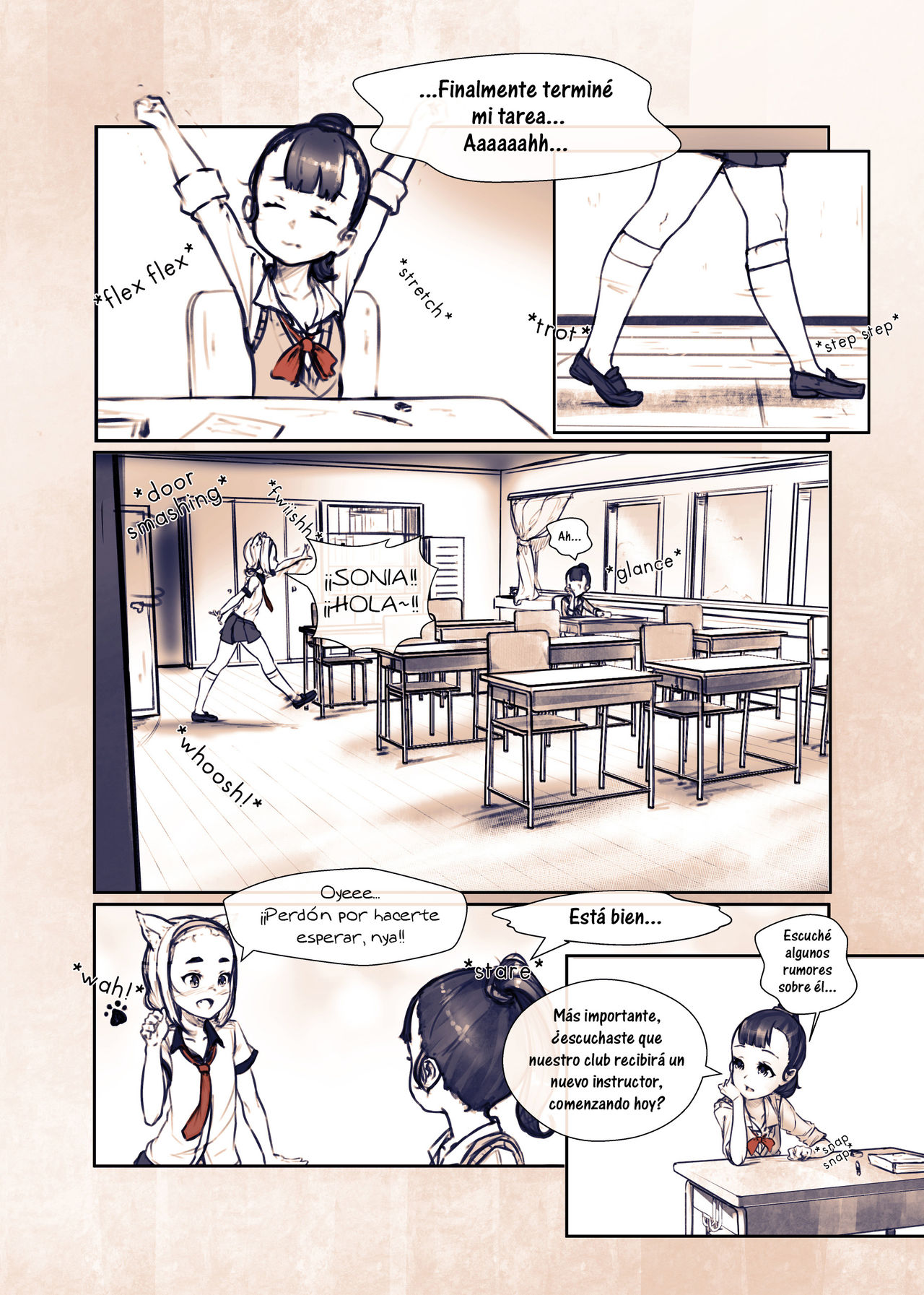 Hey... Teacher... Can you give us a ballet lesson page 9 full