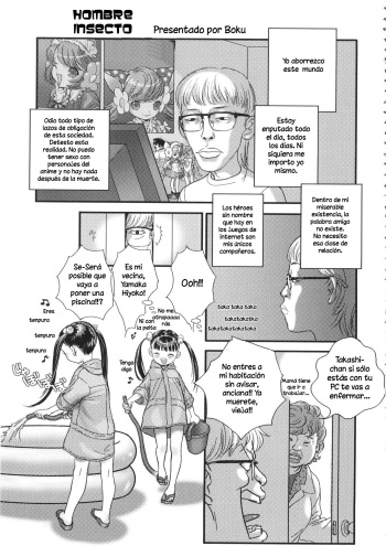 [Boku] Hombre insecto [Español][Hige] cover