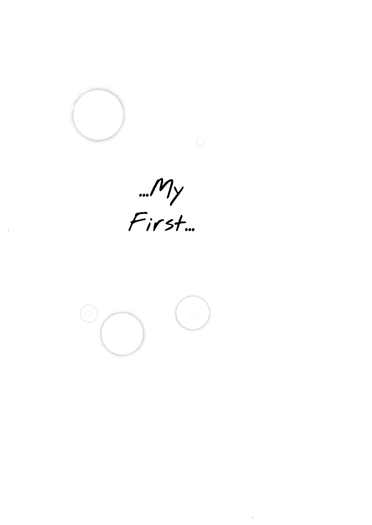 Watashi No Hajimete | My First page 4 full